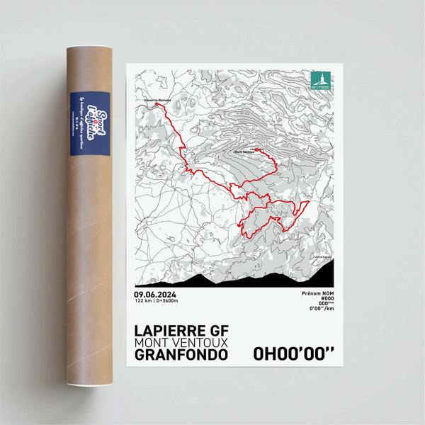 Affiche Cyclisme - Lapierre GF Mont Ventoux Granfondo