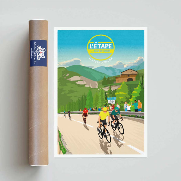 Affiche Cyclisme - L'Etape Du Tour De France 2024