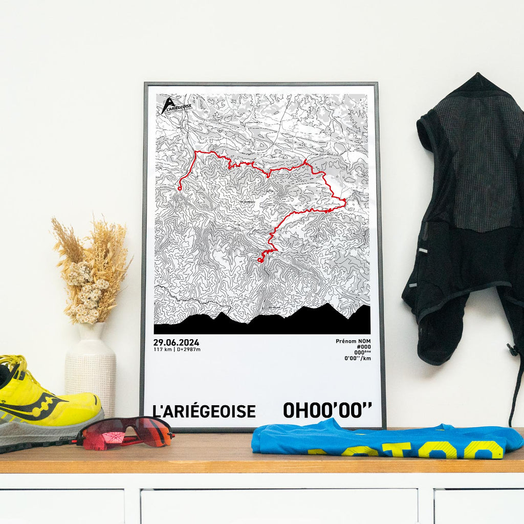 Affiche Cyclisme - L'Ariégeoise