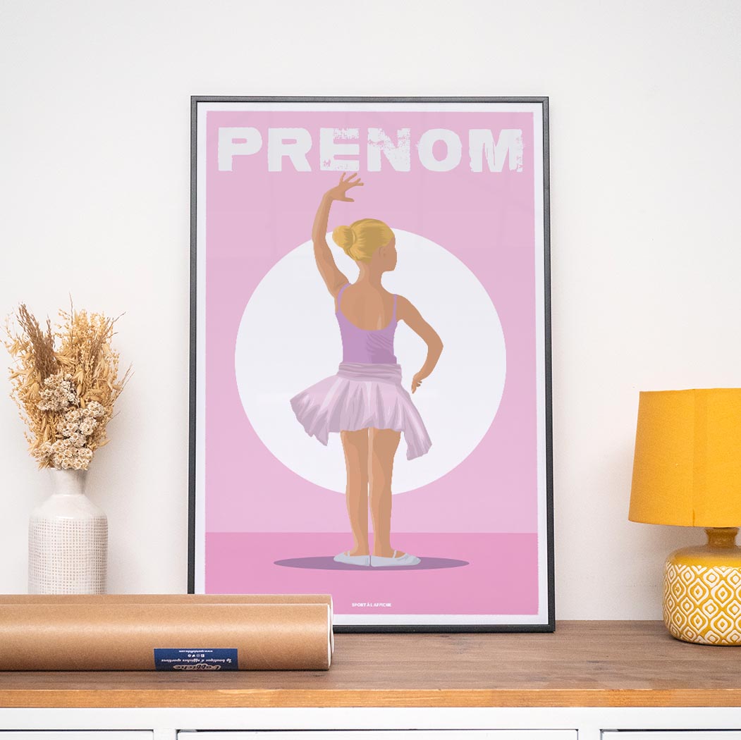 Affiche Danse - Enfant Personnalisé