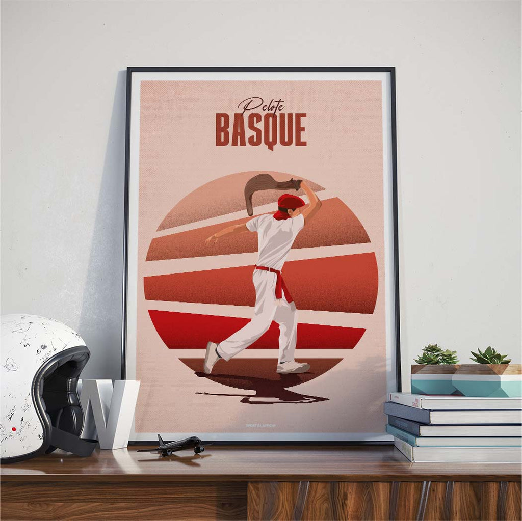 Affiche Pelote Basque