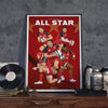 Affiche RC Toulon - Illustration All Star