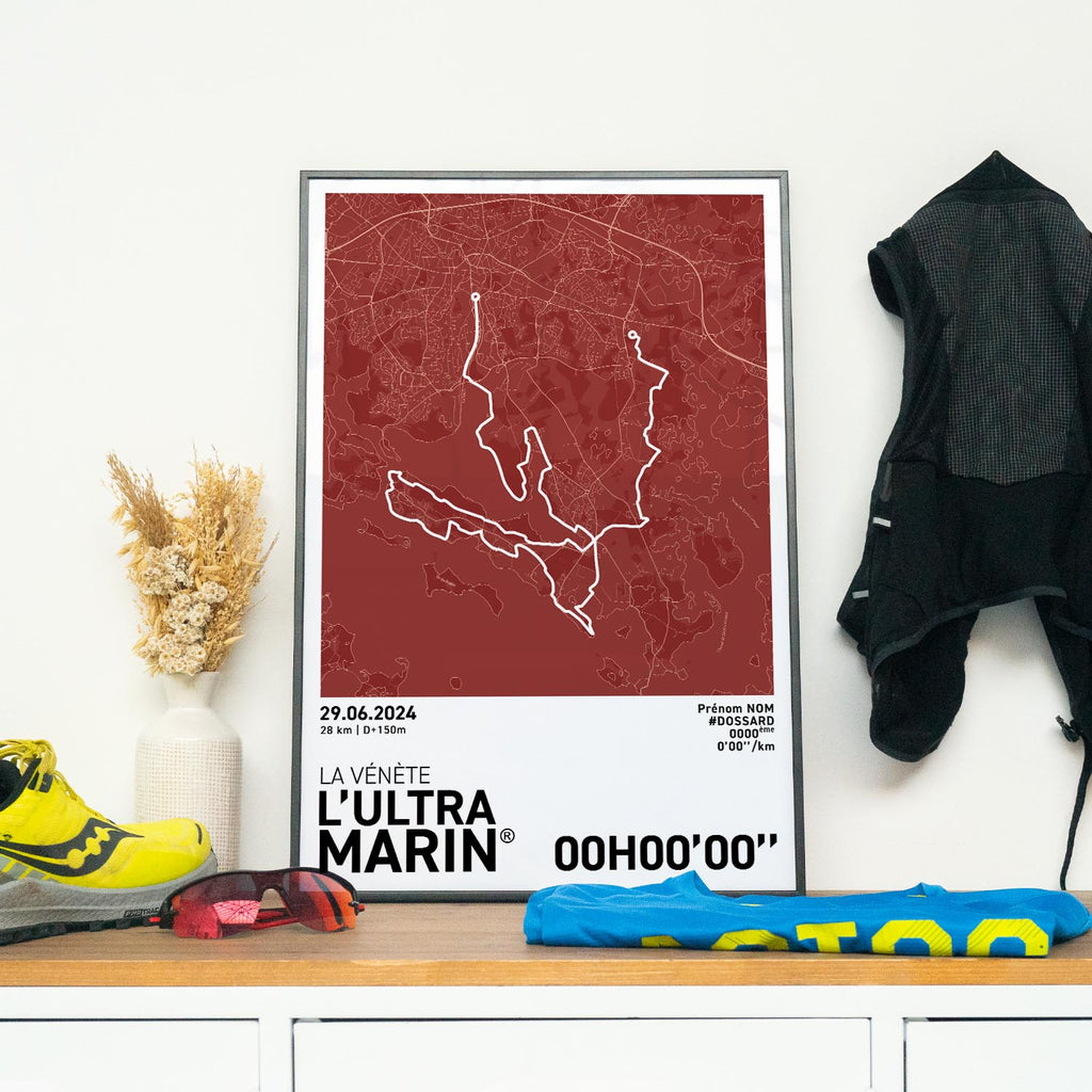 Affiche Running - Ultra Marin Vénète 29km