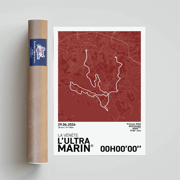 Affiche Running - Ultra Marin Vénète 29km