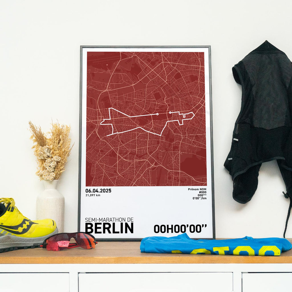 Affiche Running - Semi-Marathon de Berlin