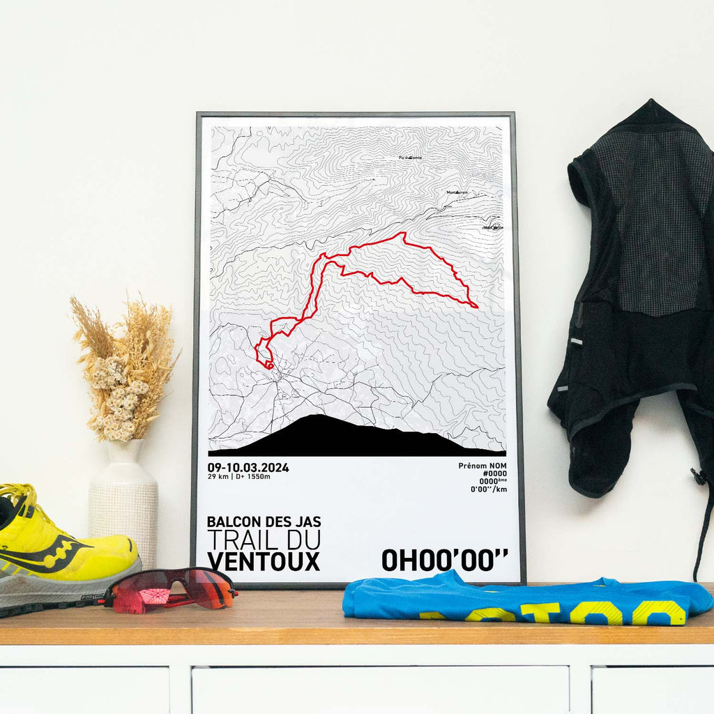 Affiche Running - Trail du Ventoux 29km