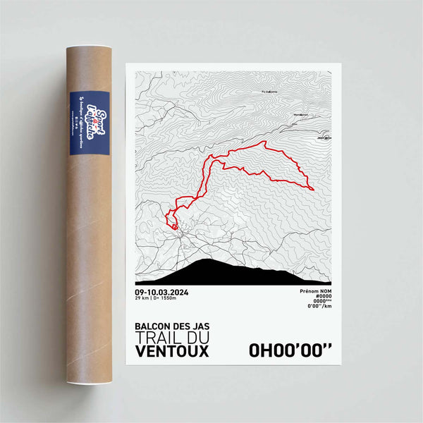 Affiche Running - Trail du Ventoux 29km