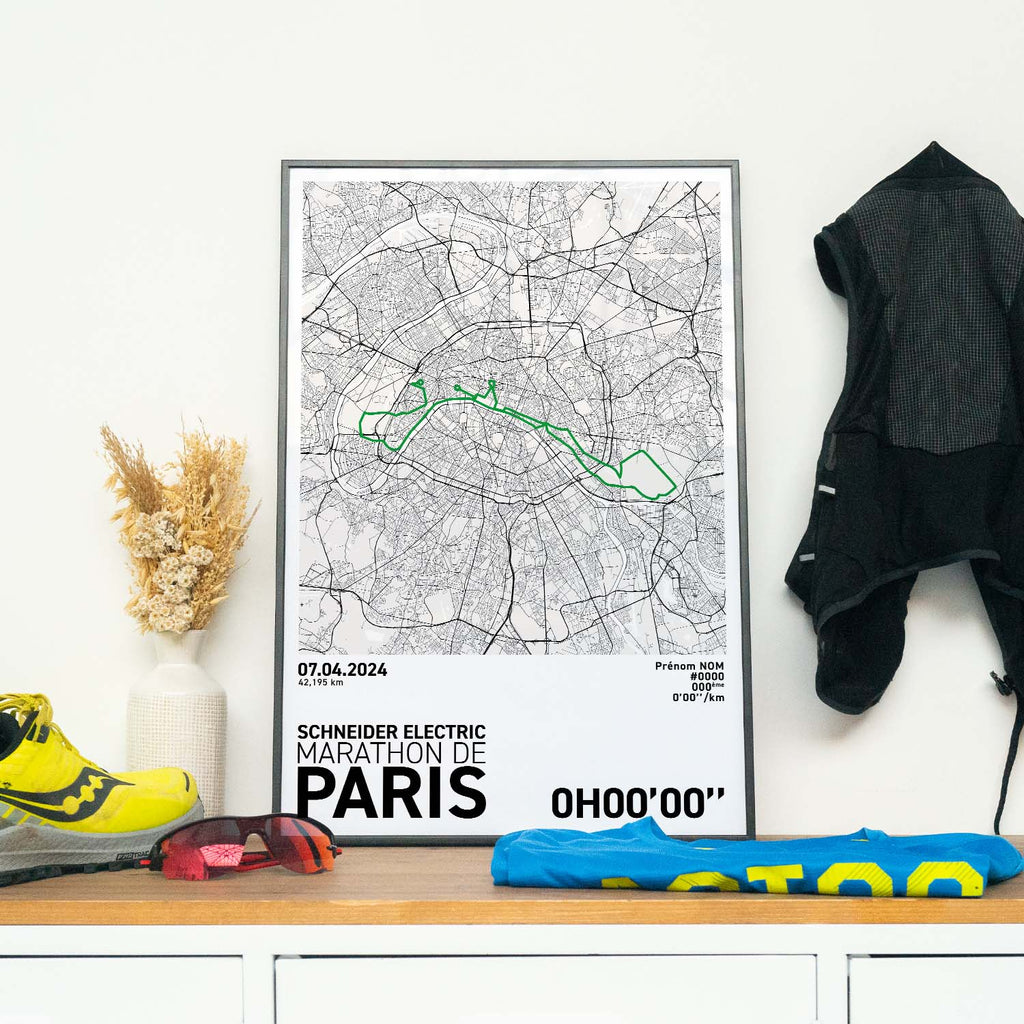 Affiche Running - Schneider Electric Marathon de Paris