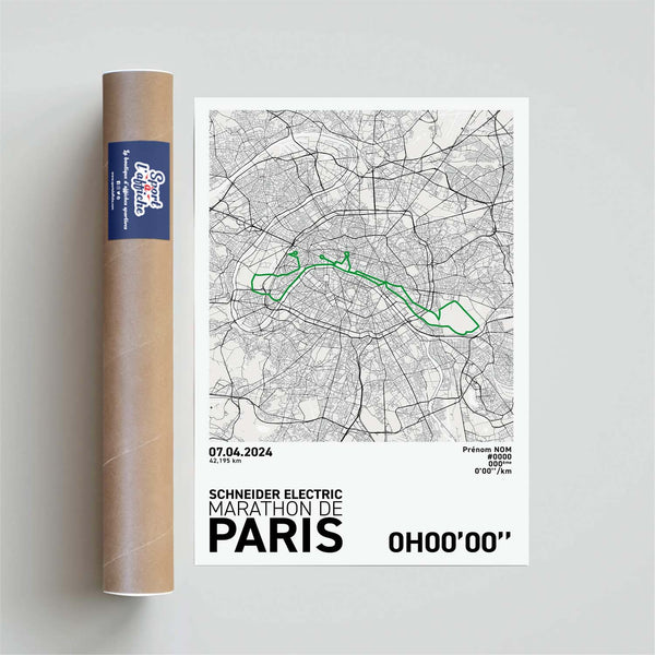 Affiche Running - Schneider Electric Marathon de Paris