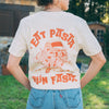 Tshirt Running - Eat Pasta Run Fasta