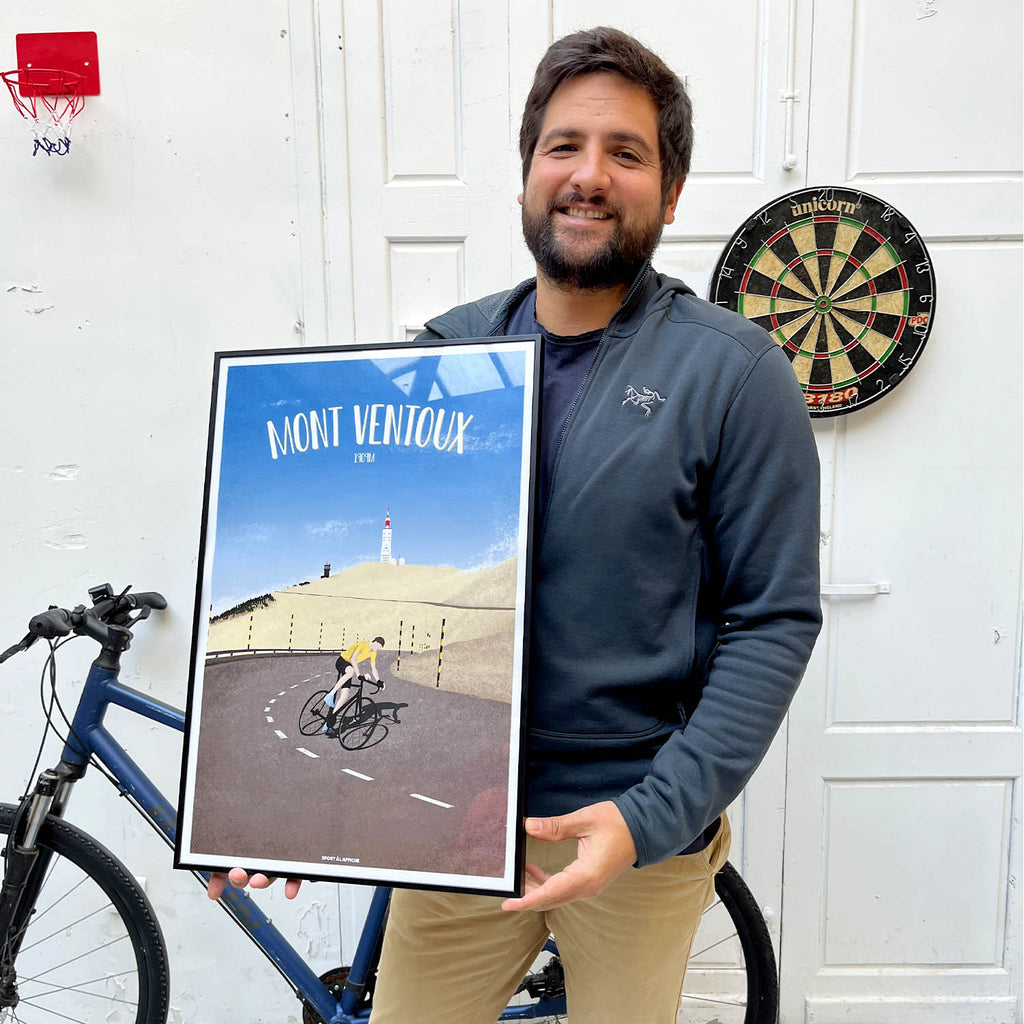 Affiche Cyclisme - Mont Ventoux