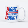 Mug Basket - Night Basketball Addict