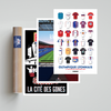 Pack 3 Affiches Olympique Lyonnais