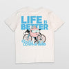 Tshirt Cyclisme - Life Is Better With A Bike