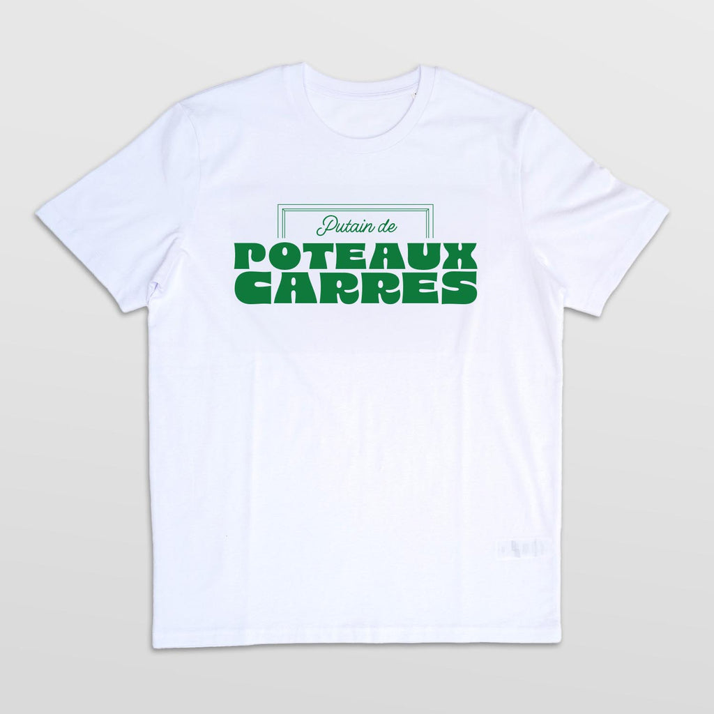 Tshirt Foot - Putain de Poteaux Carres