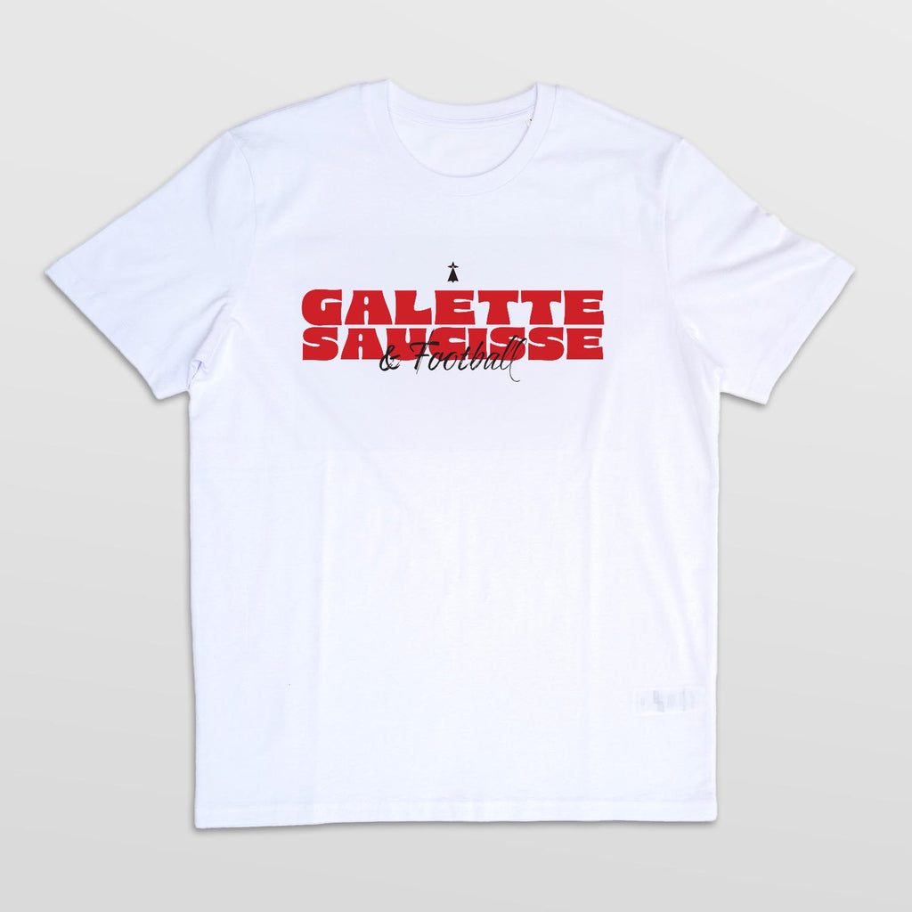 Tshirt Foot - Galette Saucisse et Football