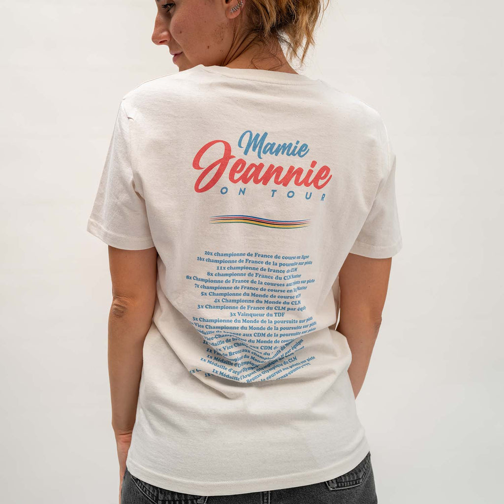 Tshirt Cyclisme - Mamie Jeannie On Tour