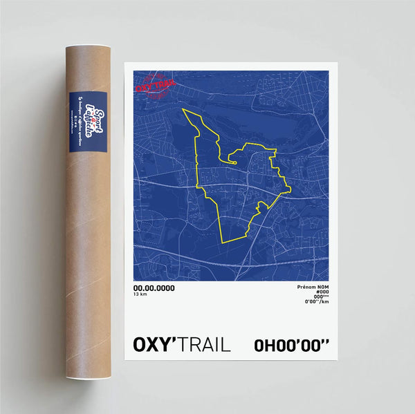 Affiche Trail - Oxy'Trail - Oxy'13 km