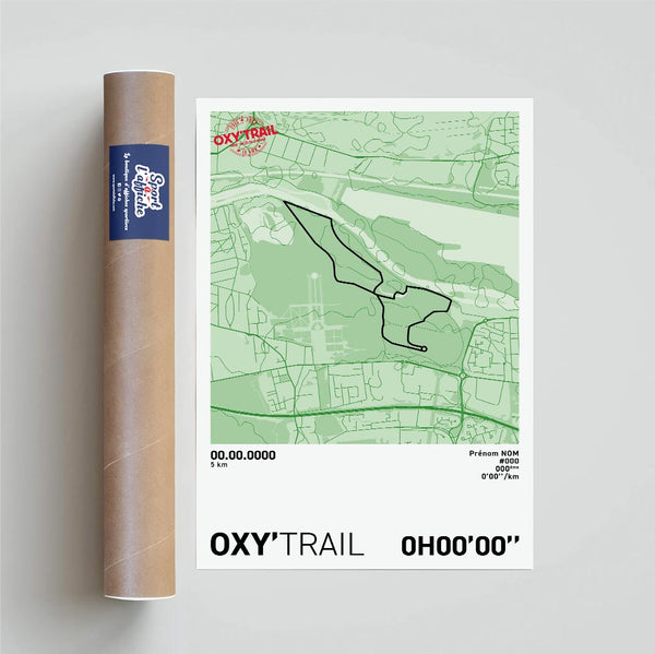 Affiche Trail - Oxy'Trail - Oxy'5 km