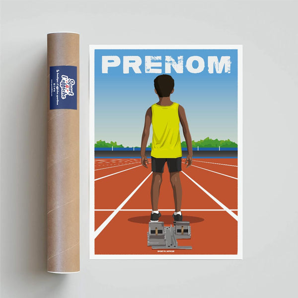 Affiche Athlétisme - Enfant Personnalisé