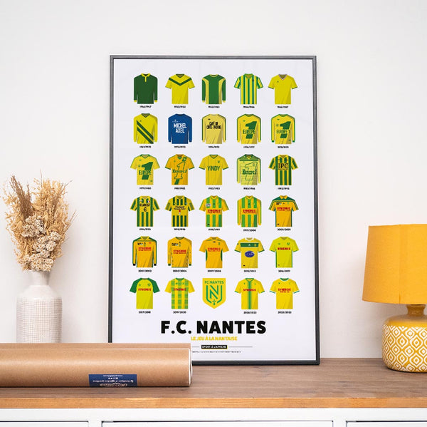 Pack 3 Affiches FC Nantes