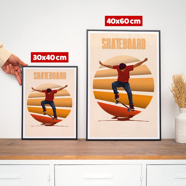 Affiche Skateboard