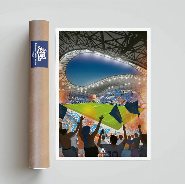 Affiche OM - Stade Orange Vélodrome 