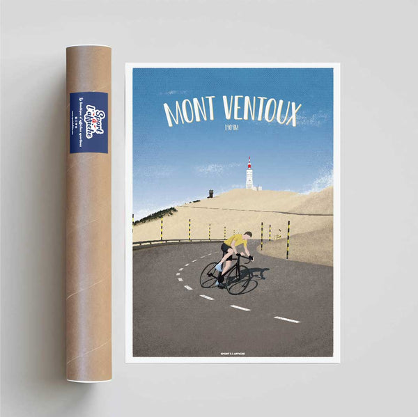 Affiche Cyclisme - Mont Ventoux