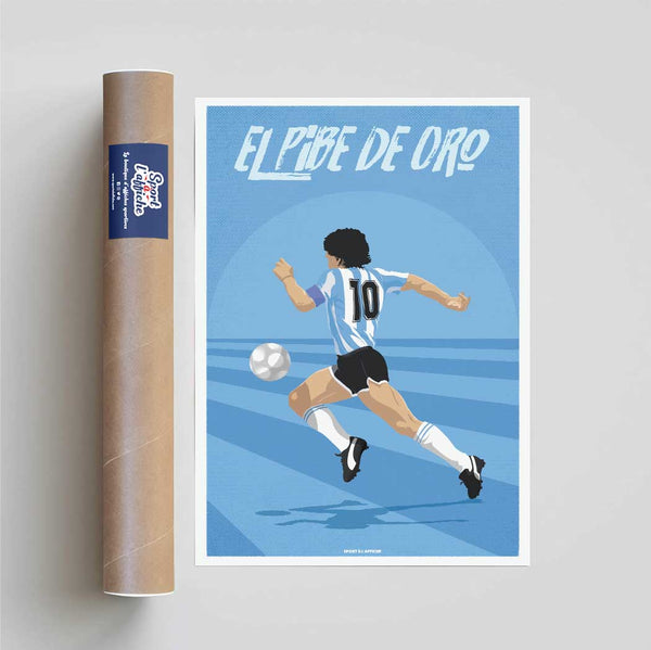 Affiche Maradona - Diego El Pibe de Oro