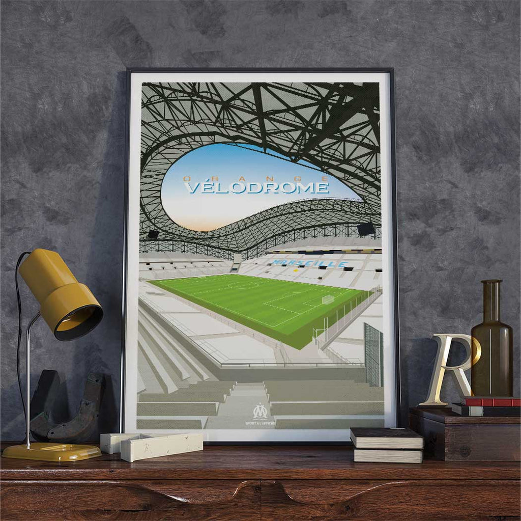 Affiche OM - Stade Orange Vélodrome