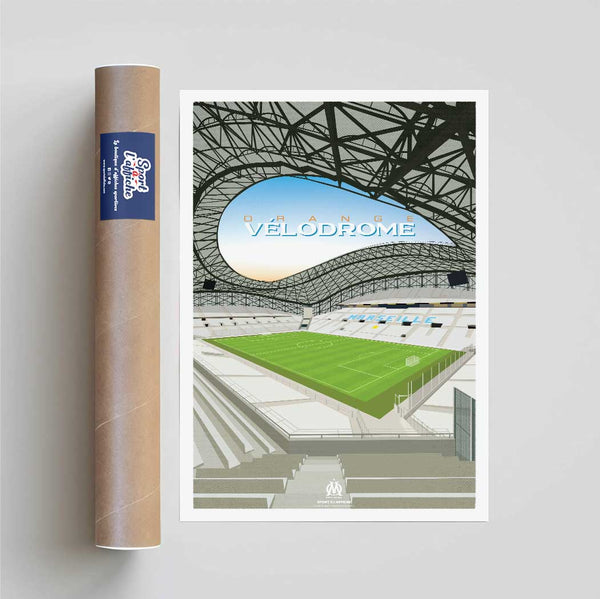 Affiche OM - Stade Orange Vélodrome