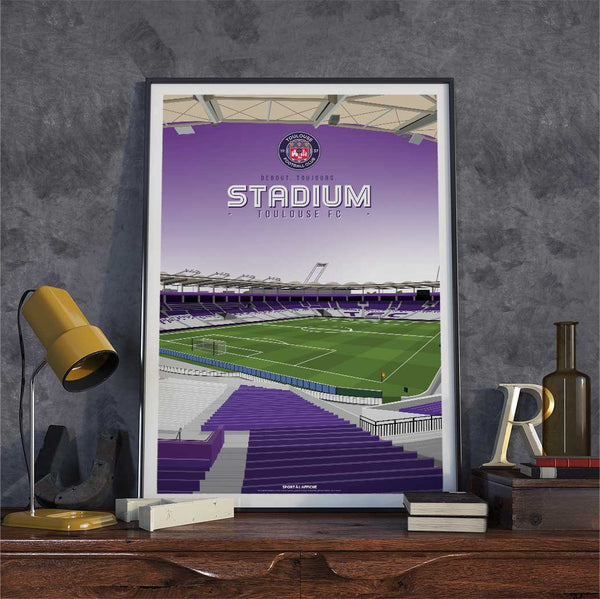 Affiche Toulouse FC - Stadium