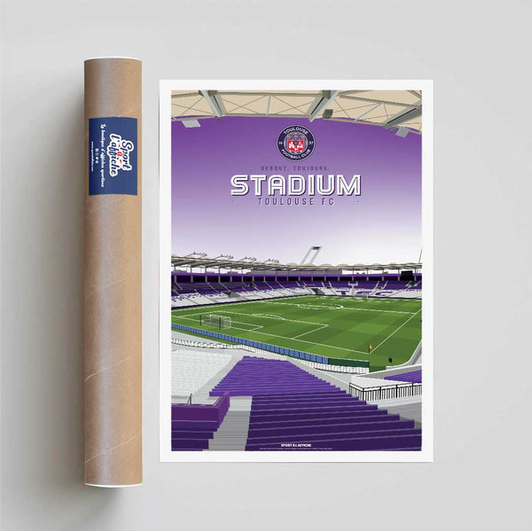 Affiche Toulouse FC - Stadium