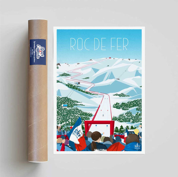 Affiche Courchevel-Méribel 2023 - Roc de Fer