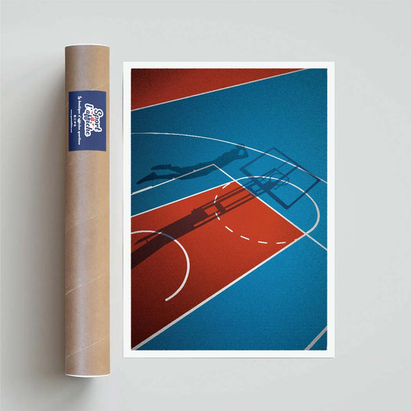 Affiche Basket - Illustration Playground