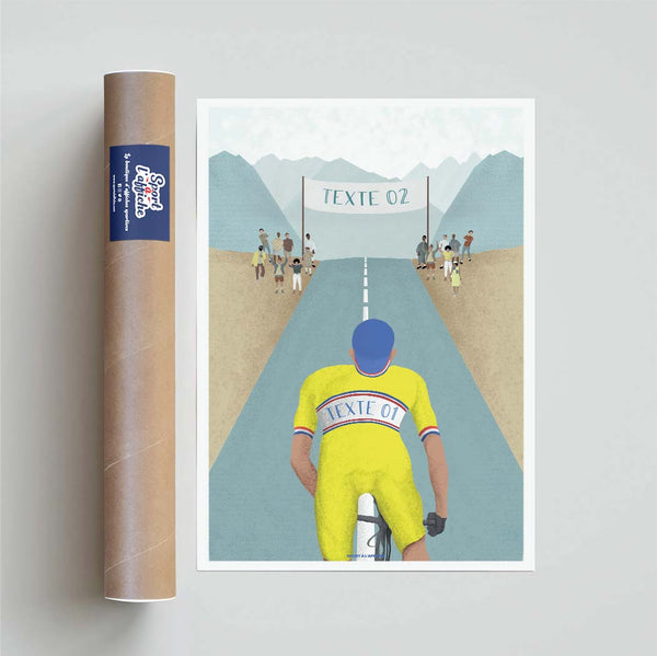 Affiche Cyclisme - Vélo Personnalisable