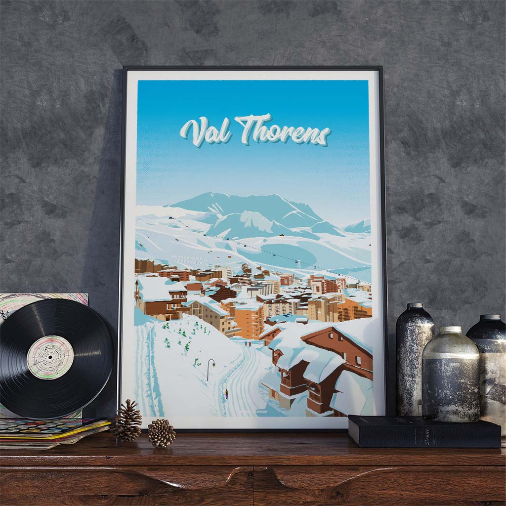 Affiche Val Thorens - Station