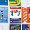 Coffret 6 Cartes Postales - Les Légendes du Football