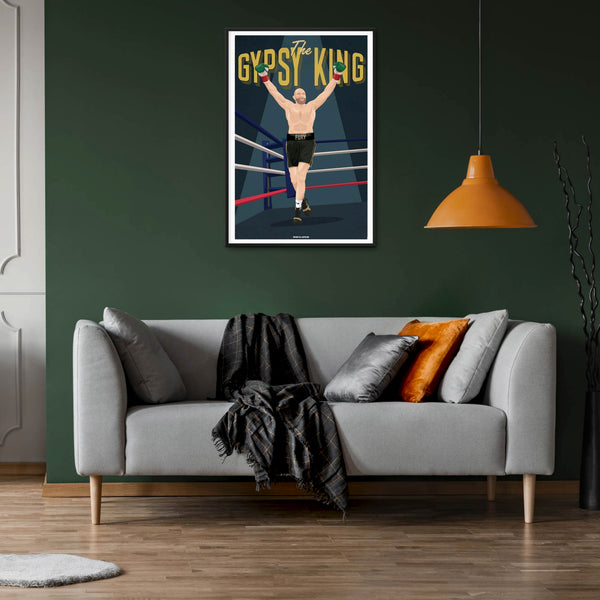 Affiche Boxe - Tyson The Gypsy King