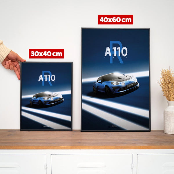 Affiche Alpine - A110 R