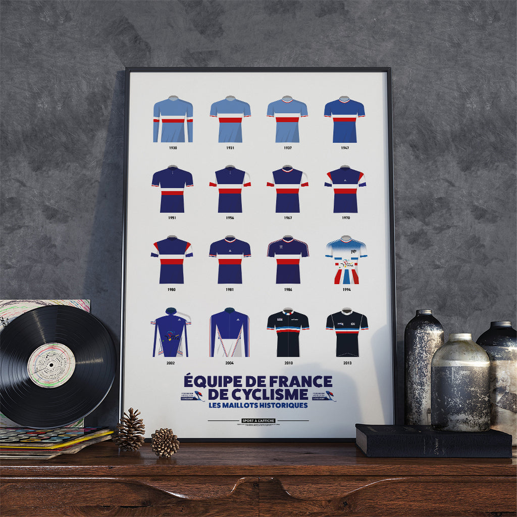 Affiche FFC - Maillots Historiques