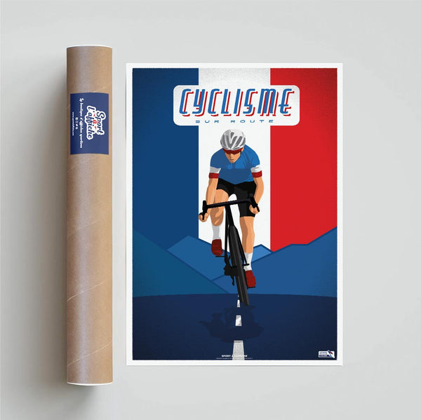 Affiche Cyclisme sur Route